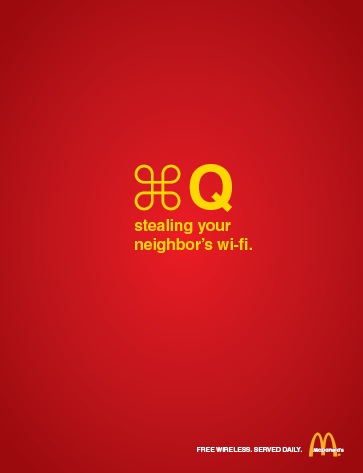 McDonald's: Free Wireless (Australia) McDonald's: Free Wireless