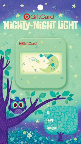 Target GiftCard: Nighty-Night Light