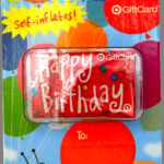 Target GiftCard: Birthday Balloon Target GiftCard: Birthday Balloon